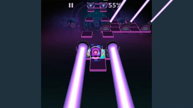 Rolling Sky Level 25 Neon 100%+All Crowns & Gems смотреть онлайн
