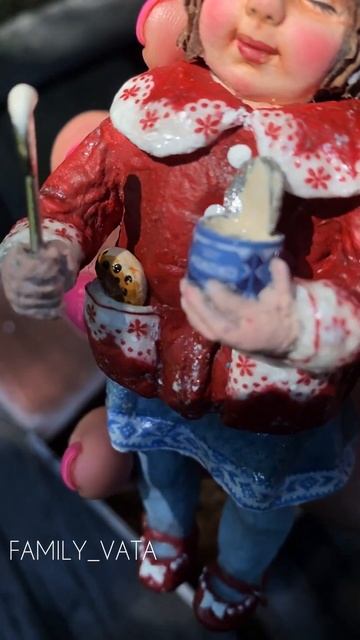 Ватная игрушка 