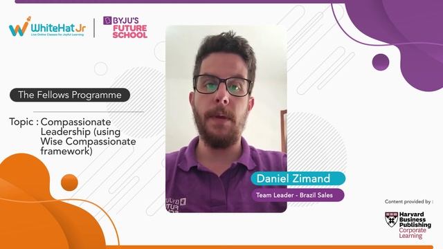 Compassionate Leadership | The Fellows Programme | BYJU'S FutureSchool X Harvard Business Publishin