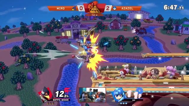 Azazel(Megaman) vs Miro(Falco) - TOP 8 - MAGMA MIA! #5 смотреть онлайн