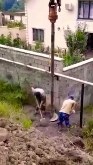 Бурение свай (объект снт 