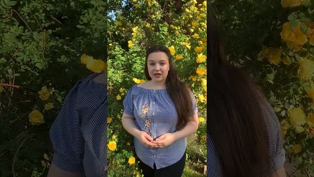Стихи о России читает Анастасия Демина