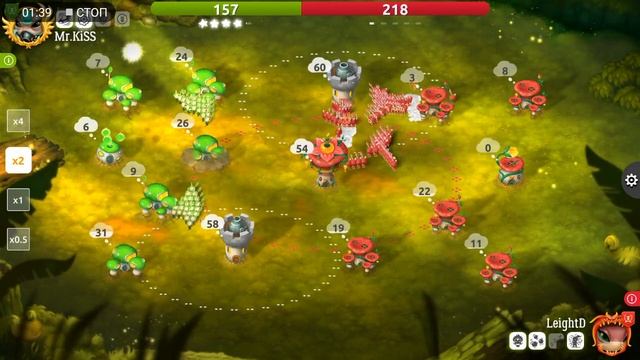 ROTW#55 | Mr. Kiss on Pix-O vs. Chia | Mushroom Wars 2 смотреть онлайн