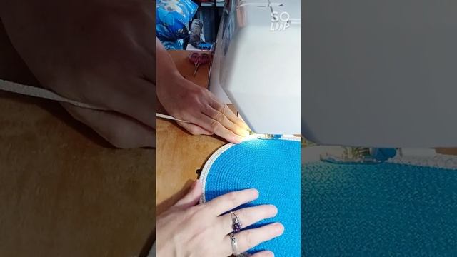 Сервировочные салфетки из гамакового шнура 🪡🦉 смотреть онлайн