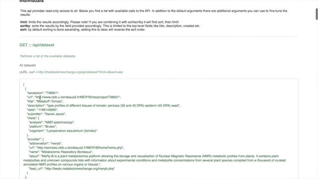 MetabolomeXchange Overview