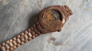 Реставрация дорогих часов Rolex найденных на свалке!!!