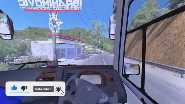 Euro Truck Simulator 2 - Mencoba Bus Sultan Zabaleta Trans Dengan Chasis Scania K380 iB смотреть онлайн