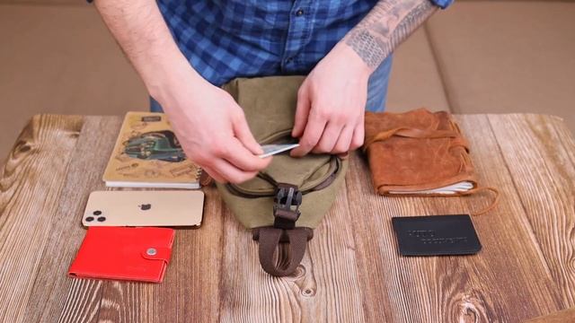 Огляд текстильної сумки через плече Vintage 21223 смотреть онлайн