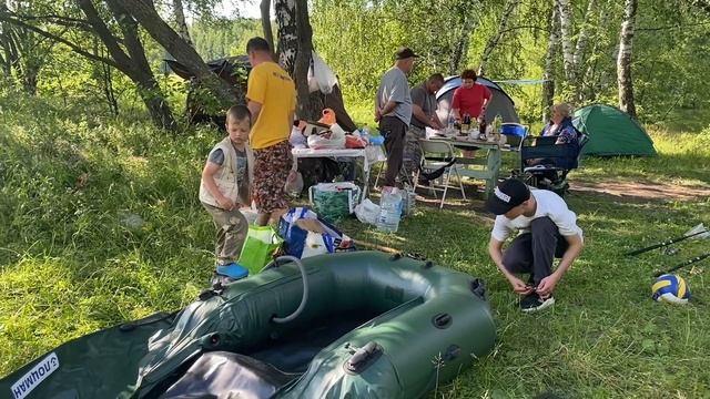 Отдых на природе с палатками🏕️ смотреть онлайн