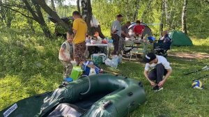 Отдых на природе с палатками🏕️