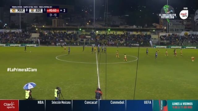 LEONES A SEMIFINALES/ Marquense 1(4) vs Aurora 1(2) PENALES Cuartos de Final Vuelta Primera Divisón смотреть онлайн