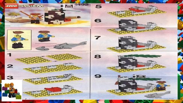 LEGO instructions - Pirates - 1492 - Battle Cove смотреть онлайн
