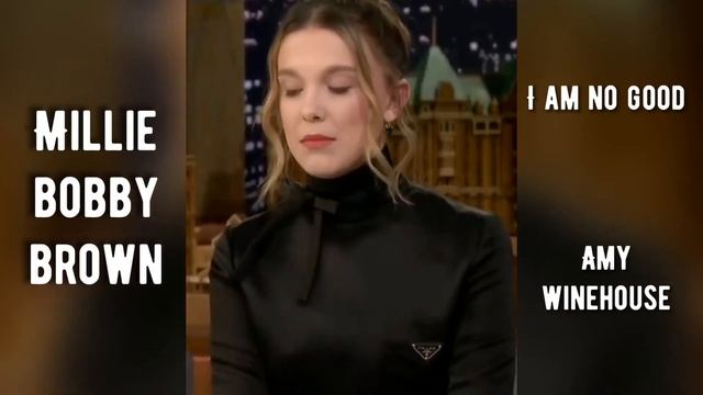 Millie Bobby Brown singing | young vs adult | “You know I am no good” смотреть онлайн