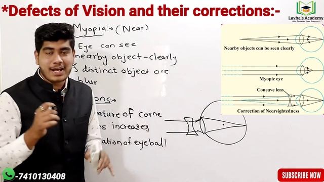 Lenses | Myopia,Hypermetropia,Presbyopia (Defects of Vision) | Science part-1 | Class-10th | SSC смотреть онлайн