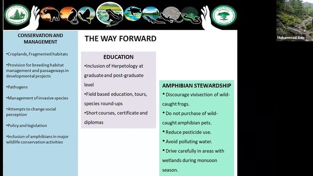(Seminar 22) Amphibian Research & Conservation In The Anthropocene Significance, Issues & The Way F