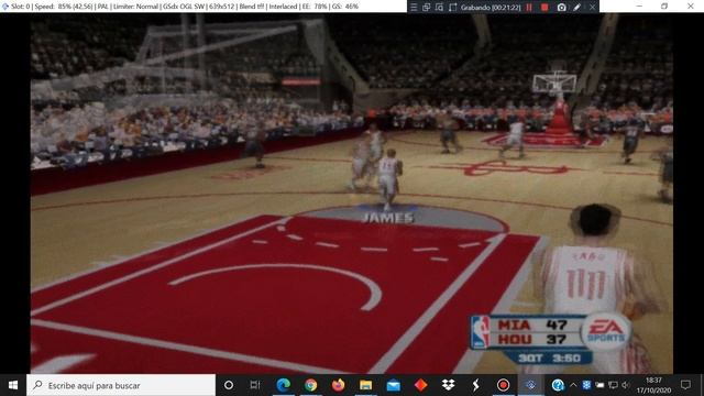 NBA Live 06 (France) - Sony PlayStation 2 - PCSX2 v1.6.0 смотреть онлайн