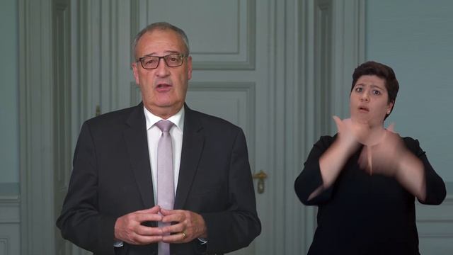 Discorso del Presidente della Confederazione, Guy Parmelin, per il 75° anniversario della SGB-FSS смотреть онлайн