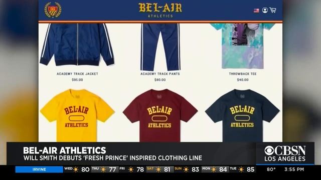 Will Smith unveils "Fresh Prince" inspired clothing line смотреть онлайн