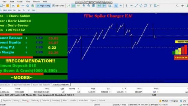Boom and Crash EA(Deriv-Samurai)🦍🔥