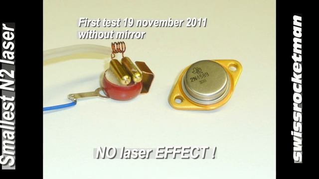 Smallest N2 laser.mp4 смотреть онлайн