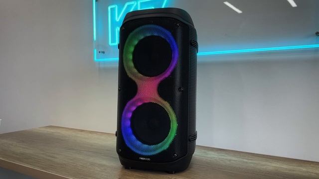 Портативная колонка Microlab PT600 - Распаковка + Тест звука! смотреть онлайн