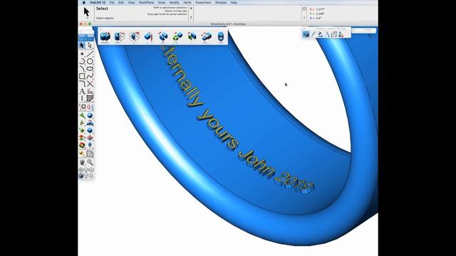 Punch!CAD V12 Tutorials- Wrap (Imprint, Emboss, Engrave)