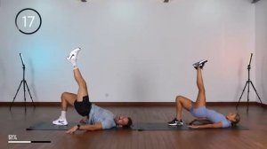 30 Min Full Body Workout - Cardio & Strength - No Jumping, No Equipment, No Repeat