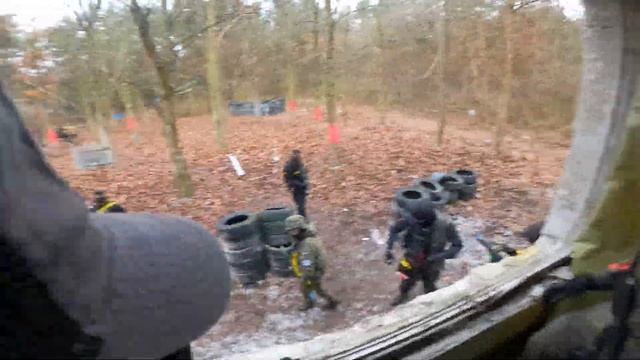 COD HELMET CAM in AIRSOFT / SAI M4 CQB Tracer Gameplay смотреть онлайн