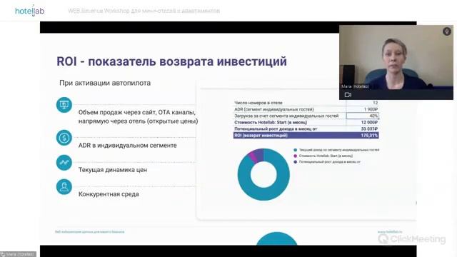 Web Revenue Workshop для мини-отелей и апартаментов  | 2 Февраля