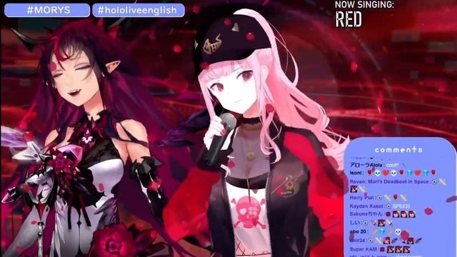 【IRyS & Calliope Mori】Red【ホロライブEN смотреть онлайн