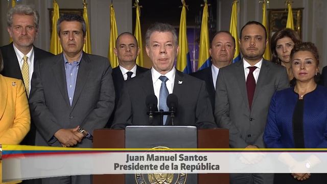 Alocución del Presidente Juan Manuel Santos sobre decisiones de la Haya - 17/03/2016 смотреть онлайн