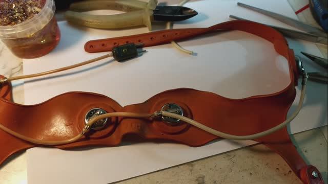 Маска - электрод к аппарату электросон. Ремонт смотреть онлайн