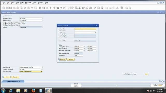 1.1- How to Create a New Company in SAP Business 1(English) смотреть онлайн