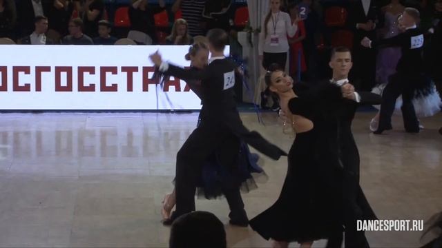 Maxim Pugachev - Kira Oxas, RUS, 1/2 Tango смотреть онлайн