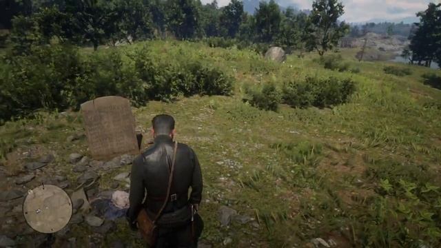 Red Dead Redemption 2 - Easter Egg - Secret Tombstone смотреть онлайн