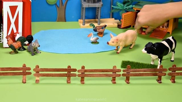 DIY How To Make Your Own Cow And Horse Farm смотреть онлайн