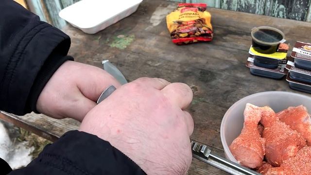 КУРИЦА НА МАНГАЛЕ В СОЕВОМ СОУСЕ / BBQ Chicken