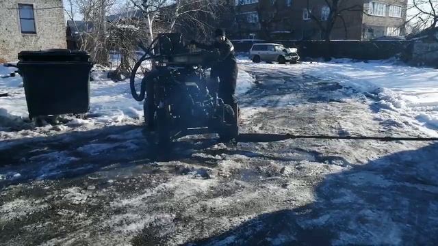 Буксеровка полным приводом.