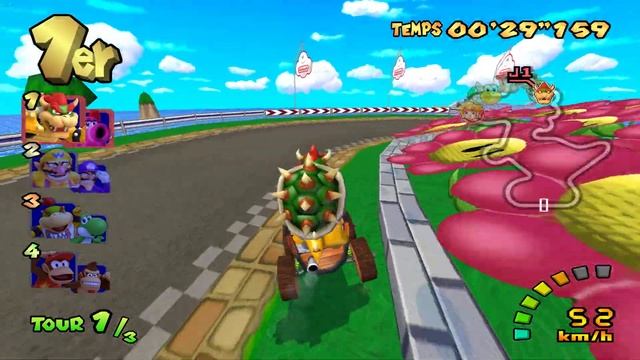 Dolphin Emulator 5.0 Mario Kart Double Dash #3 смотреть онлайн