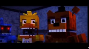 ВСЯ ИСТОРИЯ ФНАФ 1 ЧАСТЬ МАЙНКРАФТ