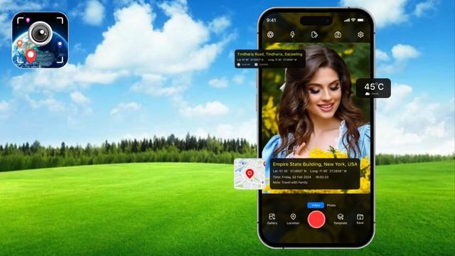 Geotagging your photos and videos with GPS Photo app allows you to easily see where photo was taken смотреть онлайн