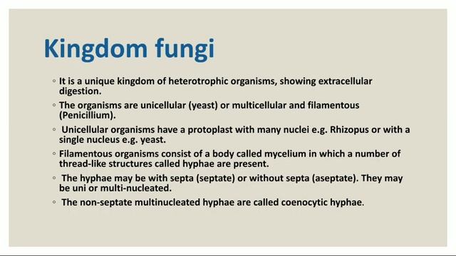 BSc | Botany | Five Kingdom System of Classification смотреть онлайн