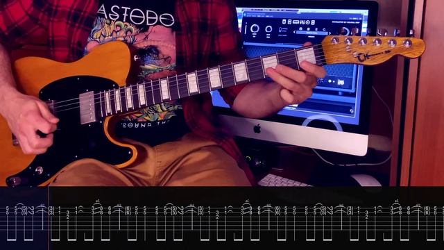 Mastodon - The Motherload⎪Full Guitar Cover With Solo⎪TAB смотреть онлайн