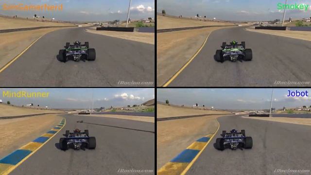 #iRacing - Lotus 79 - 4 Way Lap Comparison @ Sonoma смотреть онлайн