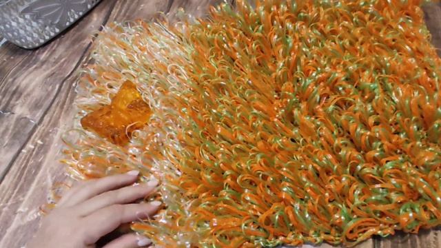 Коврик для душевой кабины из полипропилена в 4 нити. Янтарный берег) смотреть онлайн