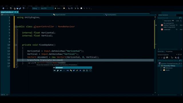 How To Make A Character Move In Unity смотреть онлайн