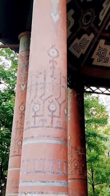 Польша Варшава китайская беседка королевский парк Вильянов.Poland Warsaw Chinese gazebo Wilyanov смотреть онлайн