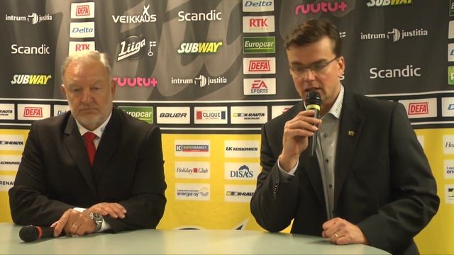 19.9.2015 SaiPa - Ässät lehdistötilaisuus смотреть онлайн
