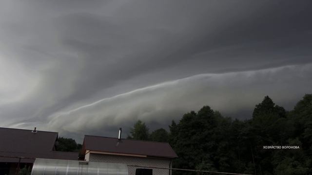 Необычное небо перед дождём смотреть онлайн