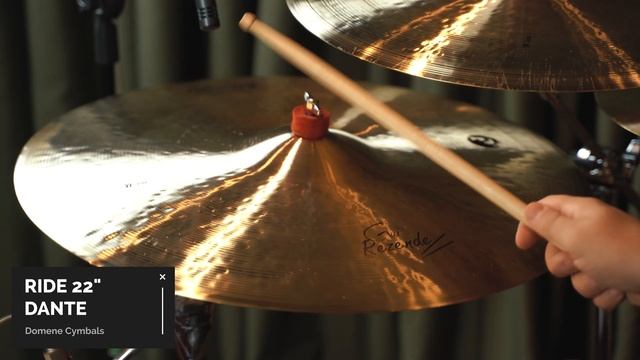 RIDE 22 DANTE - DOMENE CYMBALS (Gui Rezende) смотреть онлайн